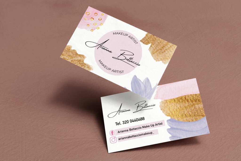 Brand Identity Make up artist Arianna Bottaccio
